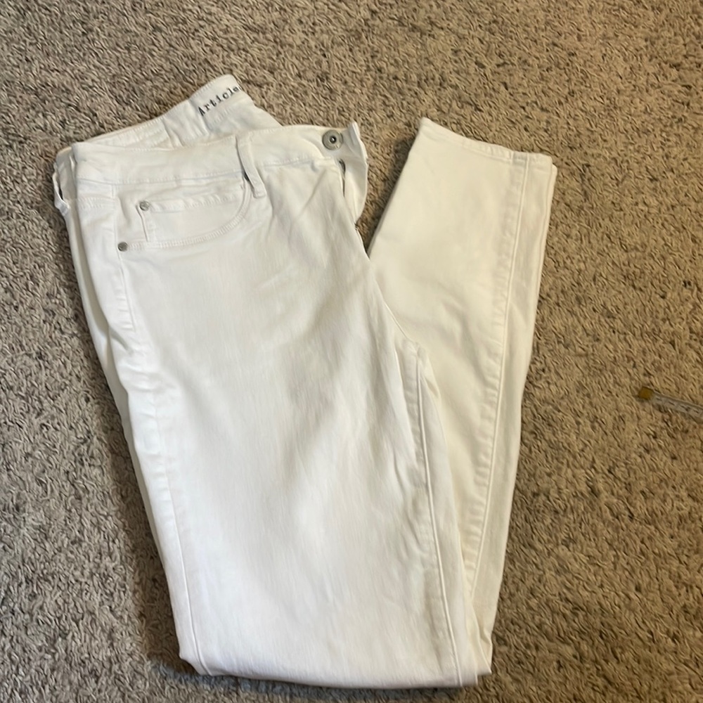 Articles of Society White Jeans